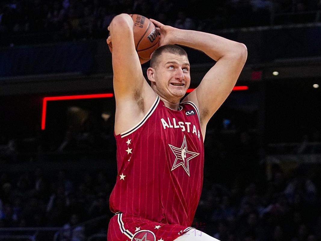 约基奇生涯第8次入选全明星，也是生涯第6次全明星首发